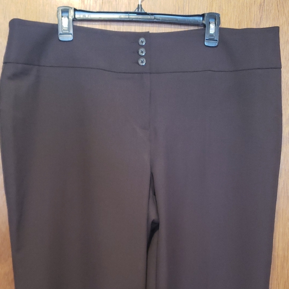 Style & Co. Women's Dark Brown Trousers